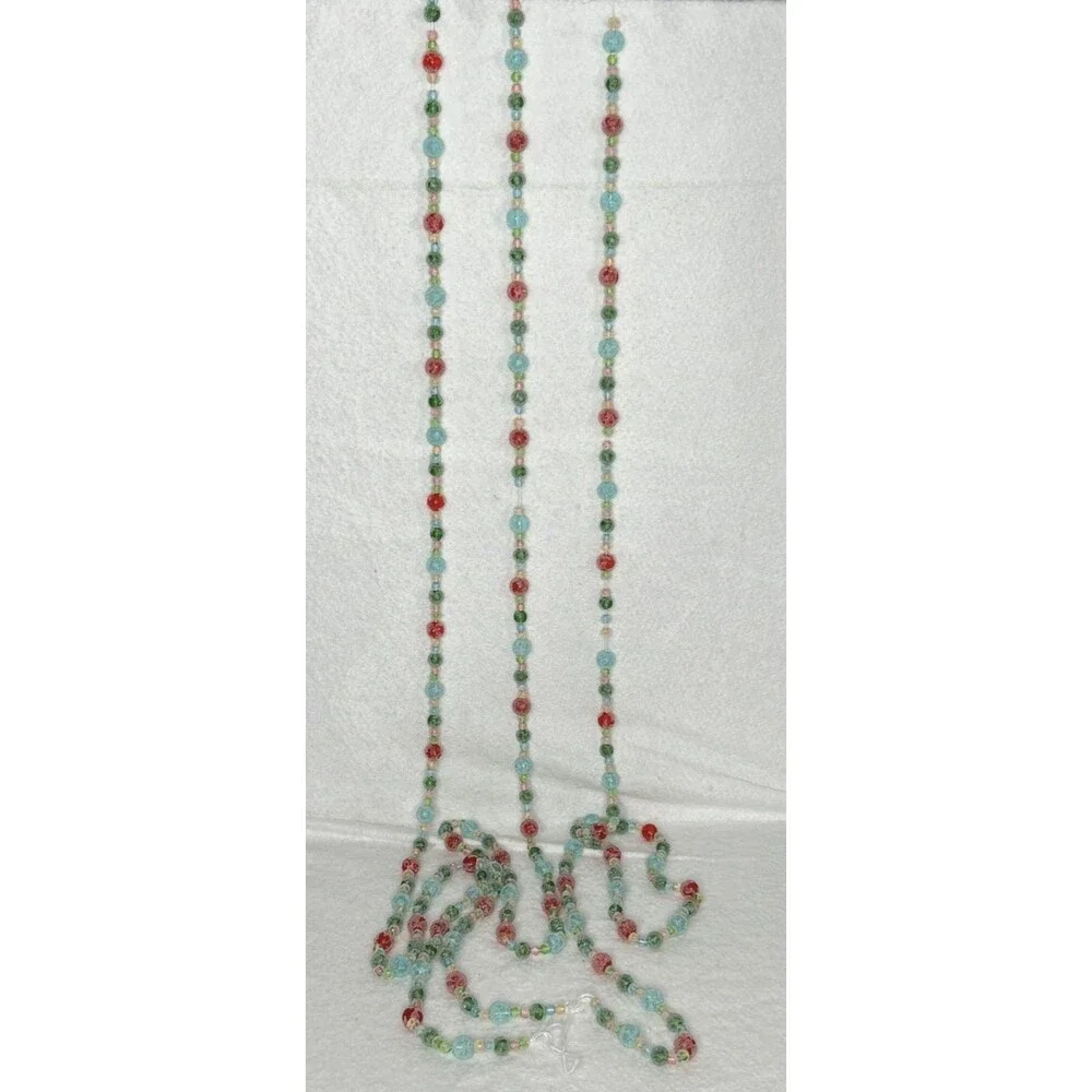 Ashland Garland Frosted Candies 3 Strands 6 Ft Each Whimsy Decor Fun